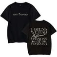 thumbnail image 1 of Matt Hansen Versions of Forever Merch Short Sleeve T-shirt Unisex Fashion Crew Neck Top, 1 of 2