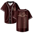 thumbnail image 1 of Matt Hansen Versions of Forever Tour Merch Baseball Jersey V-Neck Shirt Women Men Short Sleeve Streetwear Clothes, 1 of 3