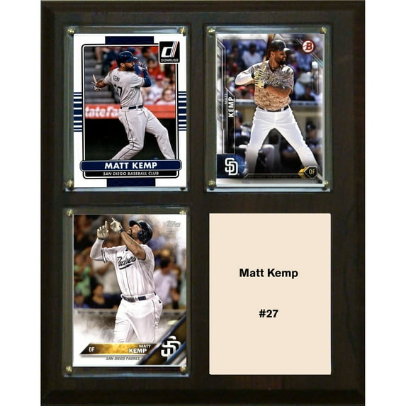 Matt Kemp San Diego Padres 8'' x 10'' Plaque