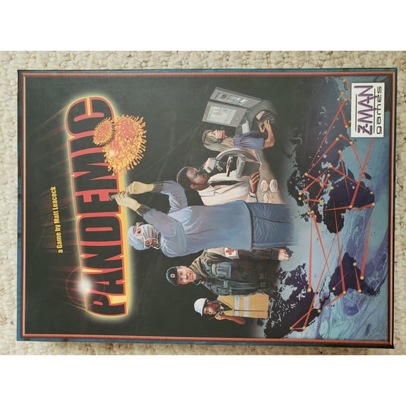 Matt LEACOCK P.A.N.D.E.M.I.C Board Game - Do you have What it Takes to Save Our Humanity? For Ages 10+, - First Edition (2007)