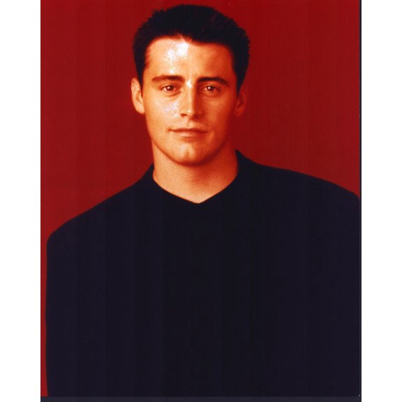 Matt Leblanc Headshot In Black Top Red Background Photo Print (8 x 10) - Item # MVM59908