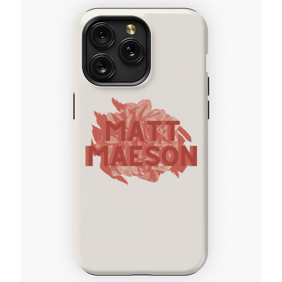 Matt Maeson Dead Flower Illustration Fan Art A11404&nbsp;Phone Case for iPhone 11 to 17 Pro Max