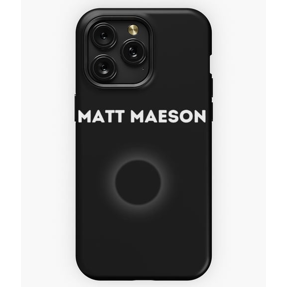 Matt Maeson Singer-Songwriter Fan Art Graphic A11384 Phone Case for iPhone 11 to 17 Pro Max