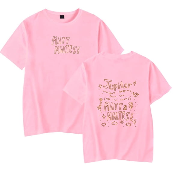 Matt Maltese Jupiter Doodle T-Shirts Merch Women Clothes Trend Casual Short Sleeve Top