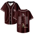 thumbnail image 1 of Matt Maltese Tour For You My Whole Life 2025 Baseball Jersey V-Neck Shirt Women Men Short Sleeve Streetwear Clothes, 1 of 3