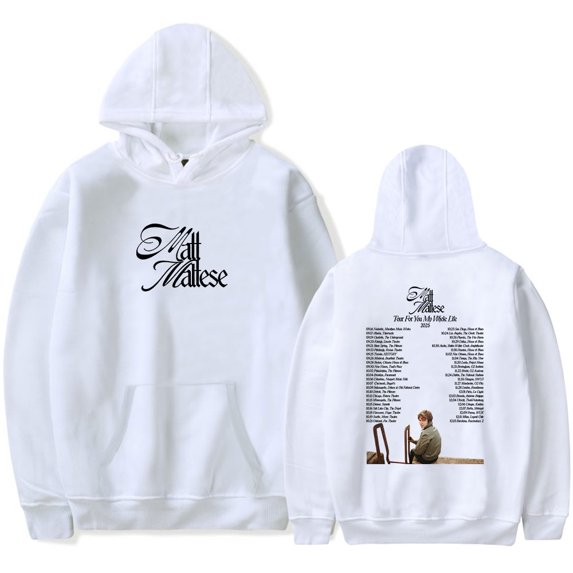 Matt Maltese Tour For You My Whole Life 2025 Hoodies Women Men Casual Long Sleeve Sweatshirt Fashion Clothes