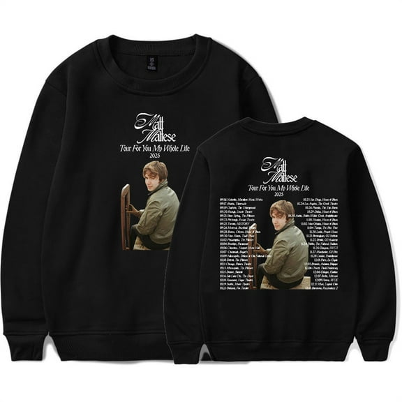 Matt Maltese Tour For You My Whole Life 2025 Sweatshirts Unisex Crewneck Pullovers