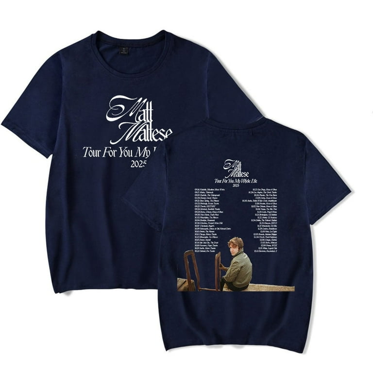 Matt Maltese Tour For You My Whole Life 2025 T-shirt Popular Print
