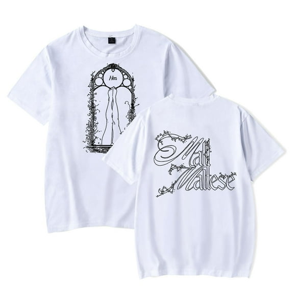 Matt Maltese Tour For You My Whole Life Merch T-Shirts Women Men Cosplay Streetwear Tops Short Sleeve Tee