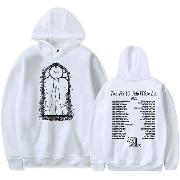 Matt Maltese Tour For You My Whole Life Unisex Oversized Streetwear Long Sleeve Hoodie