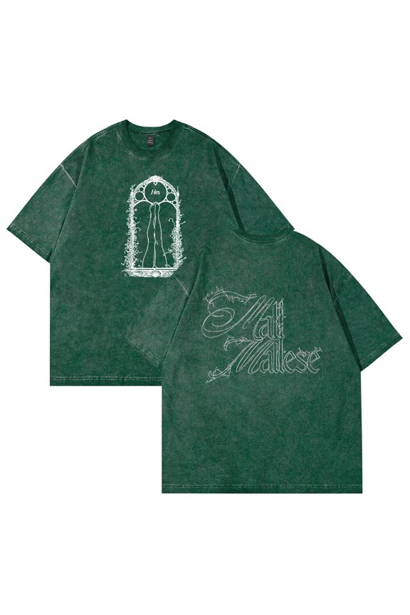 Matt Maltese hers T-shirts Merch Women Men Cotton Wash Clothes Trend Casual Short Sleeve Top