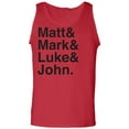thumbnail image 1 of Matt & Mark & Luke & John Adult Tank Top, 1 of 3
