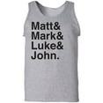 thumbnail image 1 of Matt & Mark & Luke & John Adult Tank Top, 1 of 3