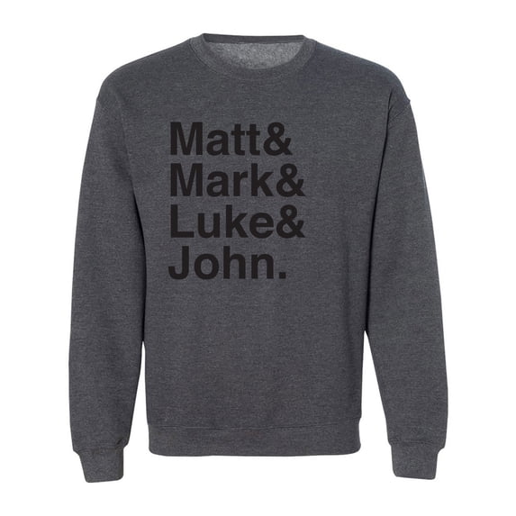 Matt & Mark & Luke & John Crewneck Sweatshirt