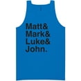 thumbnail image 1 of Matt & Mark & Luke & John Neon Tank Top, 1 of 1