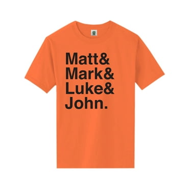 Matt & Mark & Luke & John Short Sleeve Neon T-Shirt