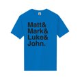 thumbnail image 1 of Matt & Mark & Luke & John Short Sleeve Neon T-Shirt, 1 of 1