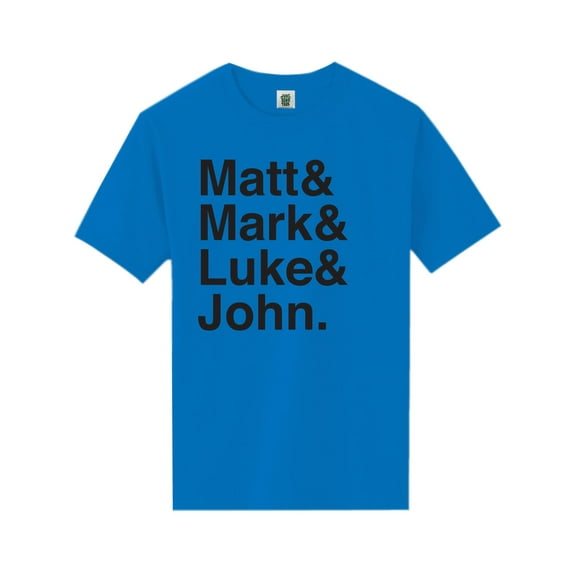 Matt & Mark & Luke & John Short Sleeve Neon T-Shirt