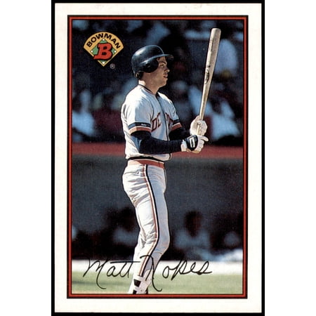 Matt Nokes #101 1989 Bowman