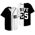 thumbnail image 1 of Matt Rife 25 Logo Baseball Jacket Tee Stay Golden Tour Merch Women Men V-neck Short Sleeve T-Shirts, 1 of 6