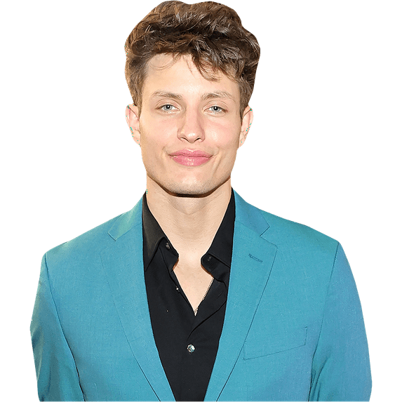 Matt Rife (Blue Suit) Half Body Buddy Cutout