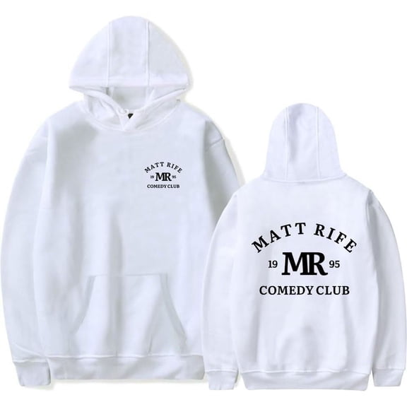 Matt Rife Classic MR Comedy Club Merch Hoodie Pockets Drawstring Unisex Hooded Sweatshirt Fashion Clothing