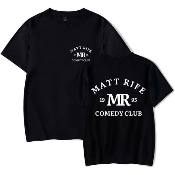 Matt Rife Classic MR Comedy Club Merch Short Sleeve T-shirt Unisex Fashion Crew Neck Top