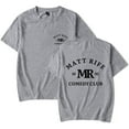 thumbnail image 1 of Matt Rife Classic MR Comedy Club Merch Short Sleeve T-shirt Unisex Fashion Crew Neck Top, 1 of 2
