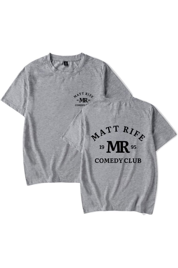 Matt Rife Classic MR Comedy Club Merch Short Sleeve T-shirt Unisex Fashion Crew Neck Top