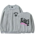 thumbnail image 1 of Matt Rife Crew Neck Sweatshirt My Taste In Men Is Problem Popular Graphic Print Crew Neck Unisex Trendy Casual Streetwear Sweatshirt, 1 of 3