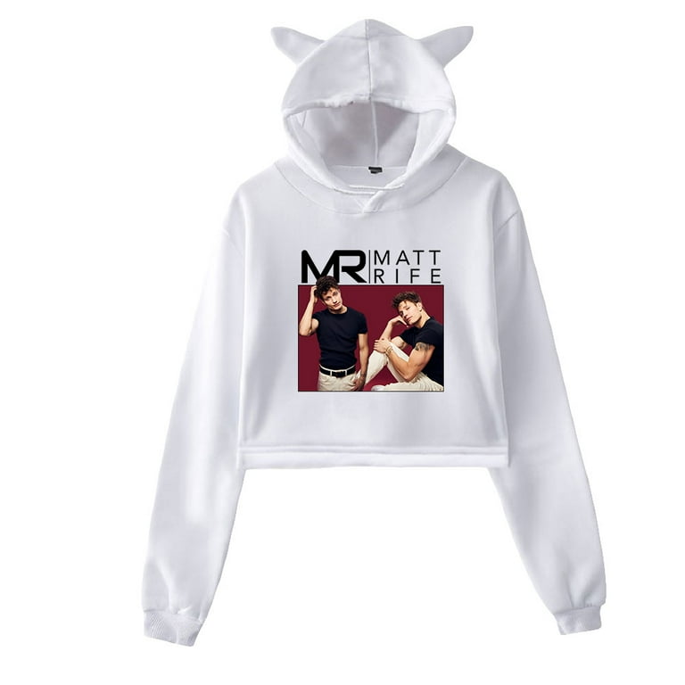 LOVE EAR ART Sweat Mサイズ　HRCS2024 Matt Rife Hoodie Sweatshirts Crop top Printing Comedian for Girls