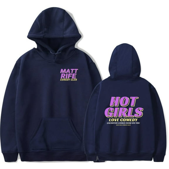 Matt Rife Hoodies Merch Hot Girls Love Comedy Popular Graphic Print Unisex Trendy Casual Streetwear Sweatshirt