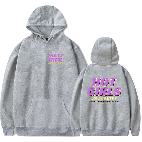 Matt Rife Hoodies Merch Hot Girls Love Comedy Unisex Hip Hop Hoodie Long Sleeve Hooded Sweatshirt