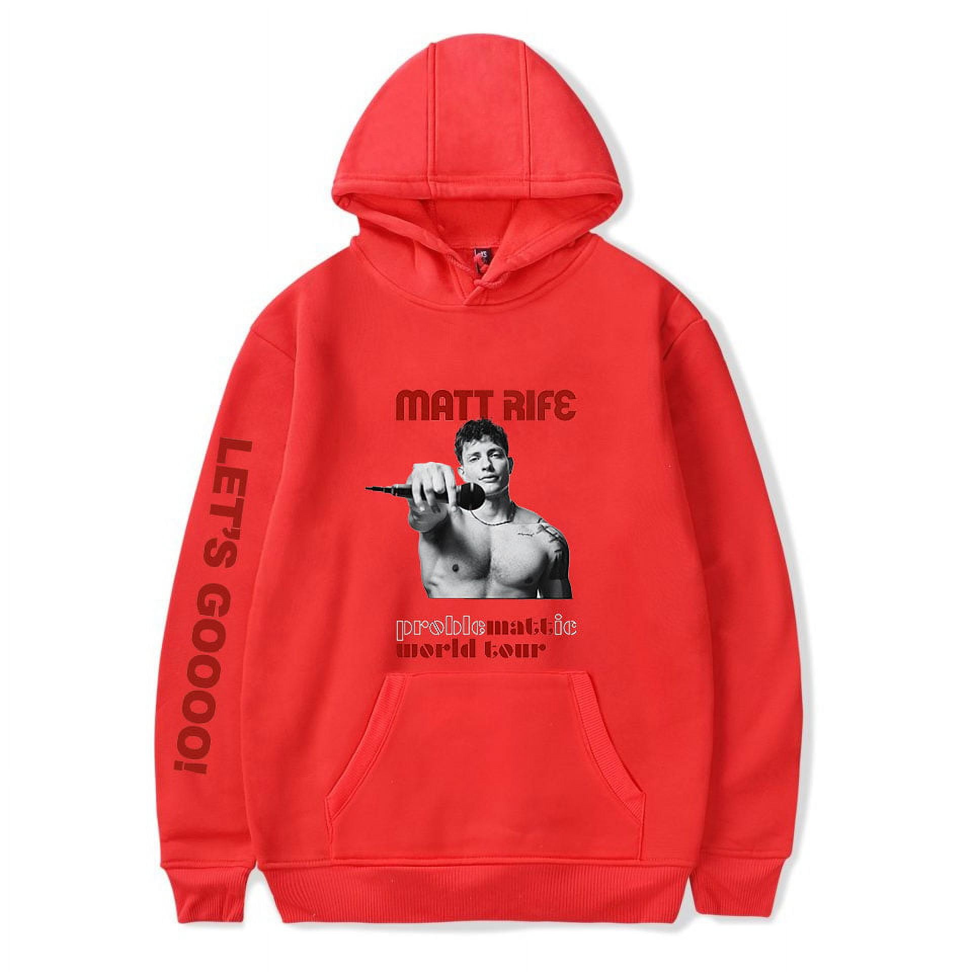 Matt Rife Merch Hoodie ProbleMATTic World Tour Hoodies Comedian Hooded For  Fans Unisex Casual Sweatshirt Clothing - Walmart.com