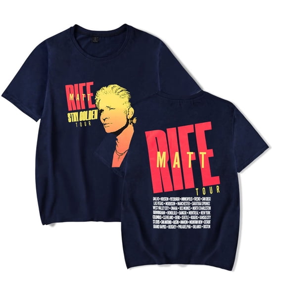 Matt Rife Merch T-shirt Summer Unisex Short-sleeved Fashion Y2K Casual Stylish Design Tee