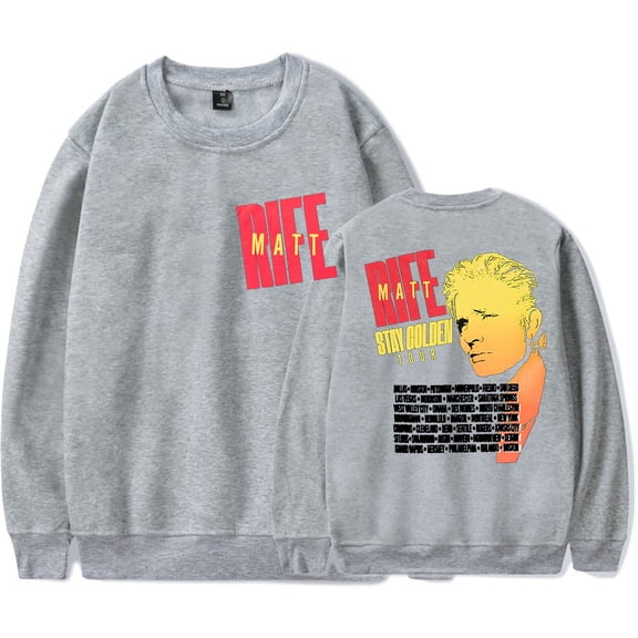 Matt Rife Pic Crewneck Sweatshirt Man/Woman Hip Hop Hoodies Fans Sweatshirts