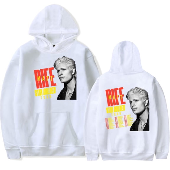 Matt Rife Stay Goladen Tour Merch Hoodies Women Men Long Sleeve Sweatshirt Fashion Clothes