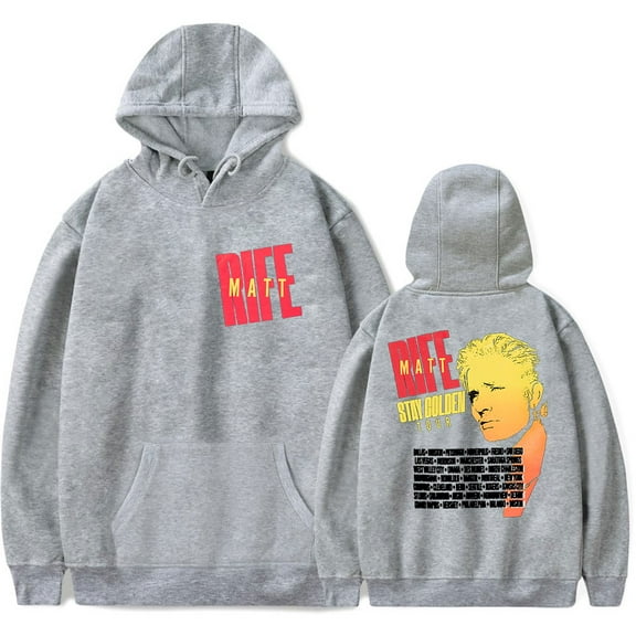 Matt Rife Stay Golden Tour 2025 Hoodies Merch Women Men Fashion Casual Hooded Sweatshirts
