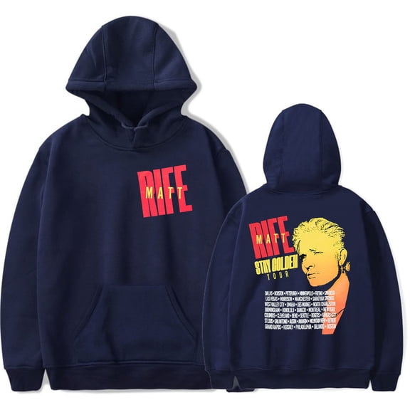 Matt Rife Stay Golden Tour 2025 Hoodies Merch Women Men Fashion Casual Hooded Sweatshirts