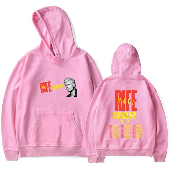 Matt Rife Stay Golden Tour Hoodie Women Men Hooded Sweatshirt Long Sleeve Pullovers