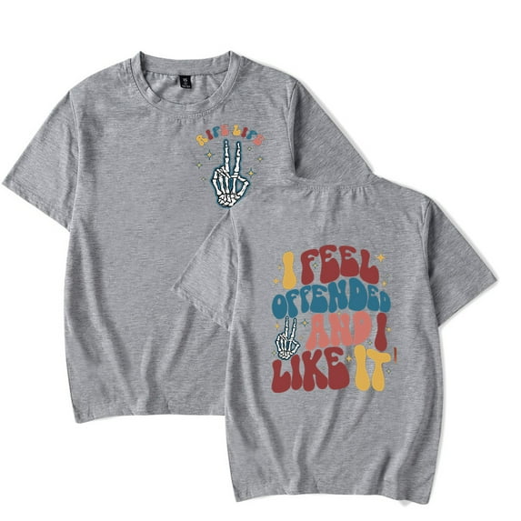 Matt Rife T-shirt Merch I feel offended Andi Like It pop graphics print Crewneck Unisex Trend Casual Short Sleeve TShirt Top