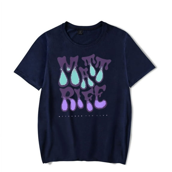 Matt Rife T-shirt Merch Offended Fan Club pop graphics print Crewneck Unisex Trend Casual Short Sleeve TShirt Top