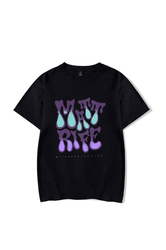 Matt Rife T-shirt Merch Offended Fan Club pop graphics print Crewneck Unisex Trend Casual Short Sleeve TShirt Top