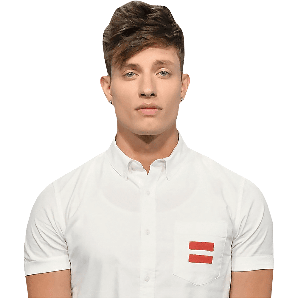 Matt Rife (White Top) Half Body Buddy Cutout - Walmart.com