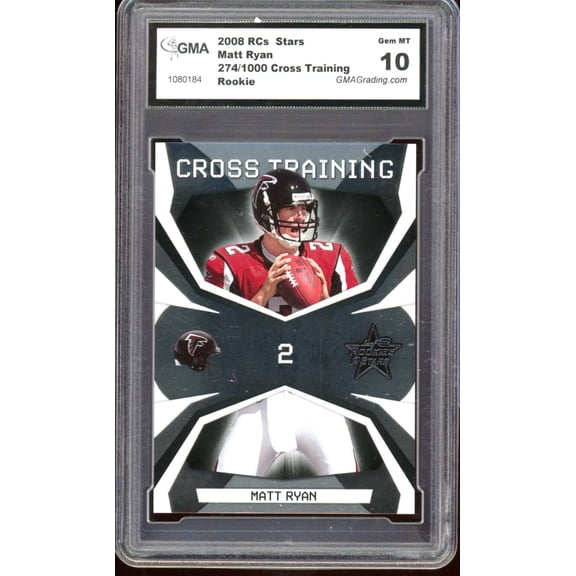 Matt Ryan Rookie Card 2008 Rookies Stars Cross Training #31 GMA 10