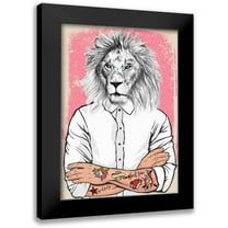 Matt, Spencer 11x14 Black Modern Framed Museum Art Print Titled - Off Duty-King