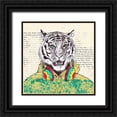 thumbnail image 1 of Matt, Spencer 26x26 Black Ornate Wood Framed with Double Matting Museum Art Print Titled - Sporty Guy (detail), 1 of 4