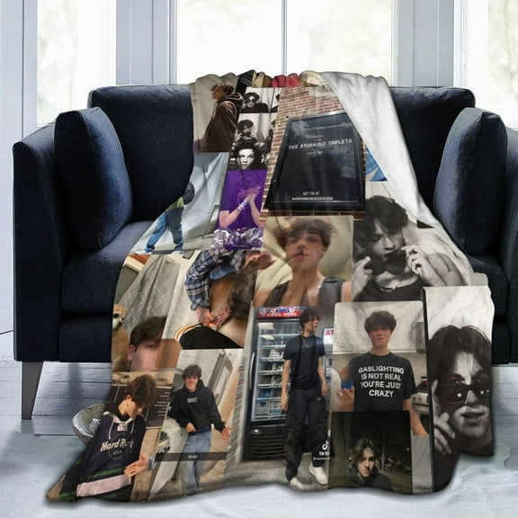 Matt Sturniolo Fleece Blanket Throw Blanket for Couch - Cozy Luxury Bed Blanket Microfiber and Throws for Sofa