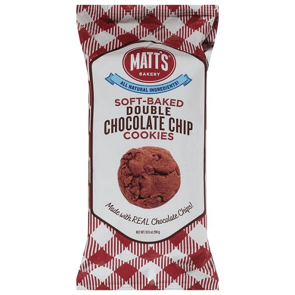 Matt's Bakery Soft Baked Double Chocolate Chip Cookies