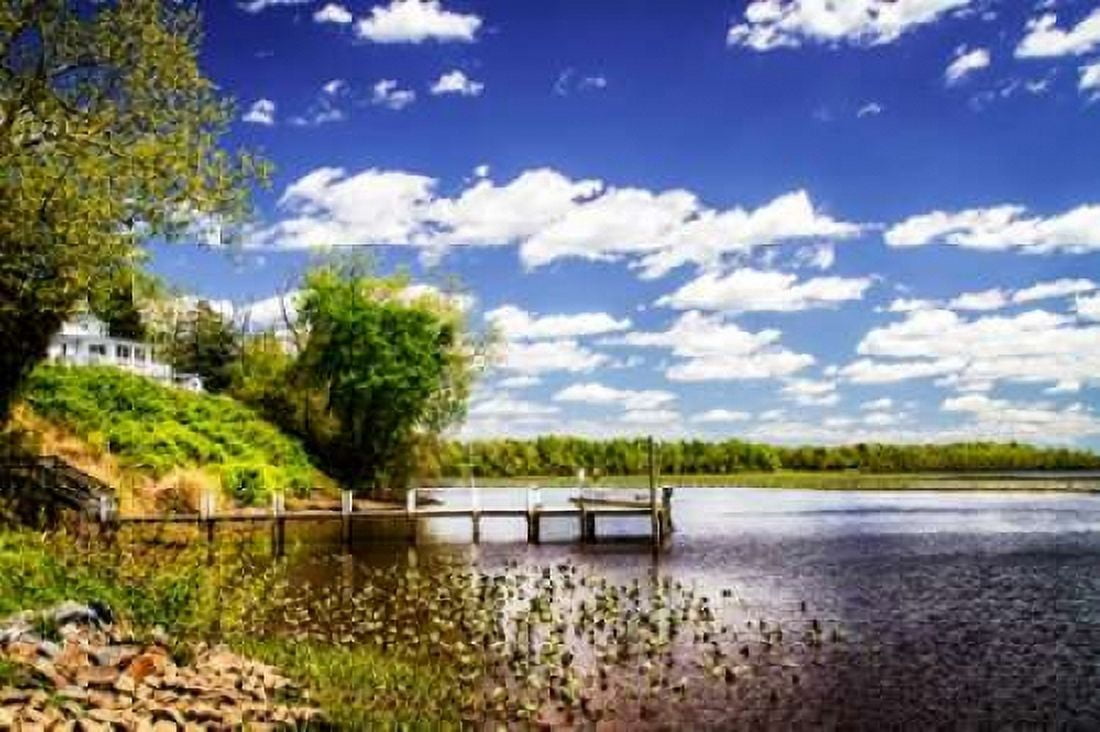 Mattaponi River House Canvas Art - Alan Hausenflock (20 x 28)